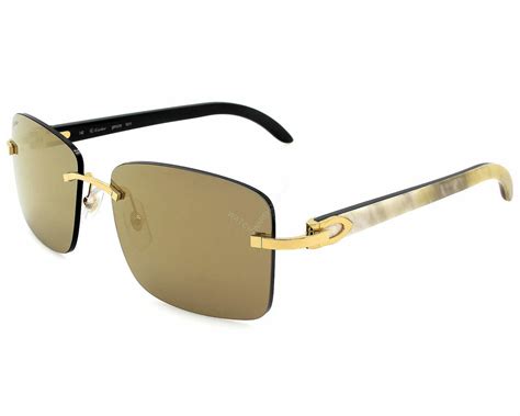 cartier sunglasses buffalo for cheap|cartier glasses 140 genuine horn.